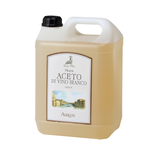 ACETO DI VINO BIANCO (WHITE WINE VINEGAR)(5L)